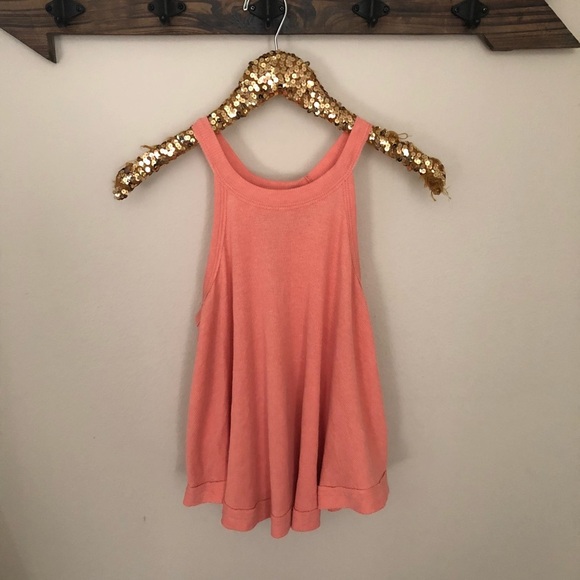 Free people peach San Fran tank Small - Picture 3 of 6